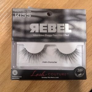 KISS Rebel Faux Mink Lashes - Black